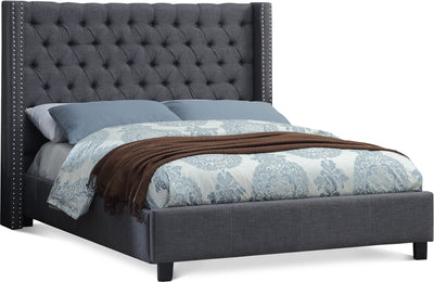 Ashton Linen Textured Bed