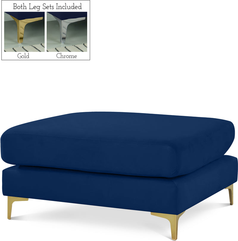 Julia Velvet Modular Ottoman