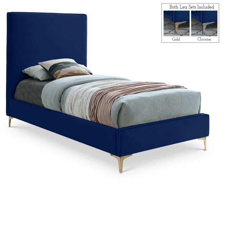 Geri Velvet Bed