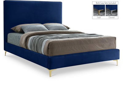 Geri Velvet Bed