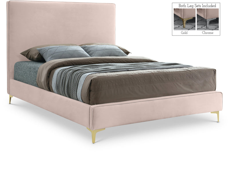 Geri Velvet Bed