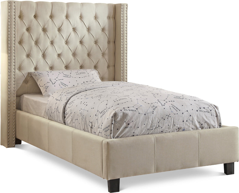 Ashton Linen Textured Bed