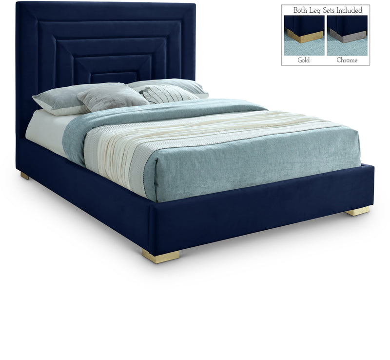 Nora Velvet Bed