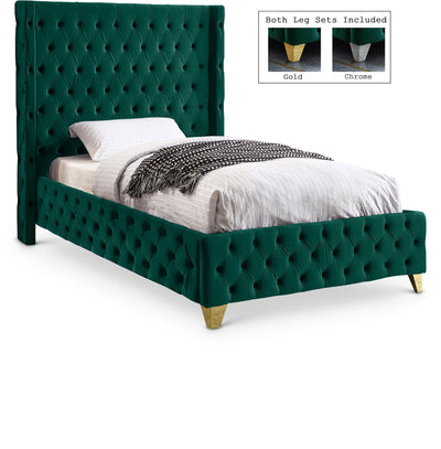 Savan Velvet Bed