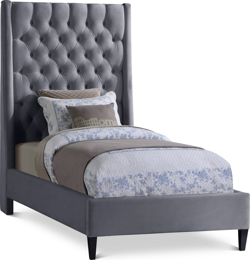 Fritz Velvet Bed