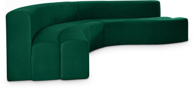 Curl Velvet 2pc. Sectional