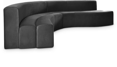 Curl Velvet 2pc. Sectional