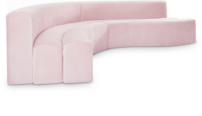 Curl Velvet 2pc. Sectional