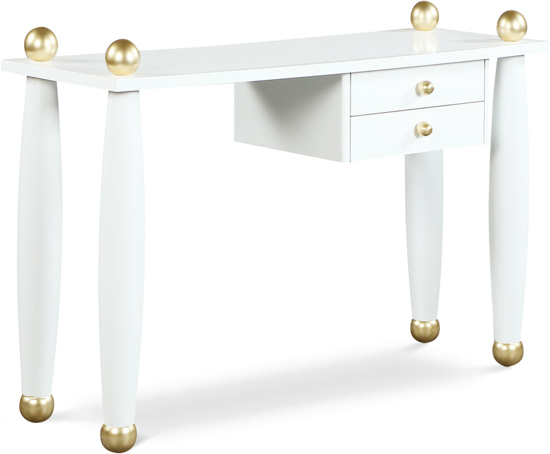 Etro Gold Console Table / Desk