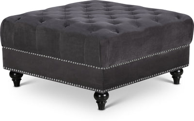 Sabrina Velvet Ottoman