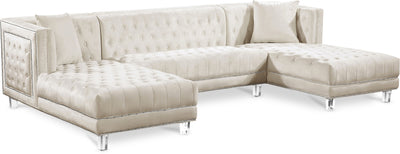 Moda Velvet 3pc. Sectional