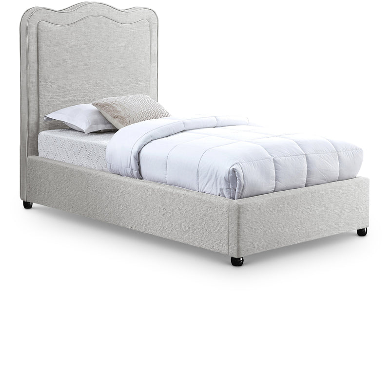 Felix Linen Textured Fabric Bed