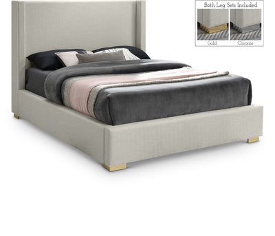 Royce Linen Textured Bed