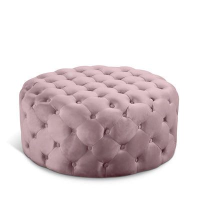 Addison Velvet Ottoman | Bench