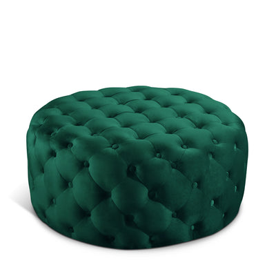 Addison Velvet Ottoman | Bench