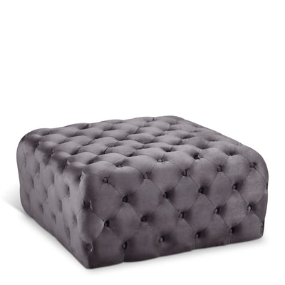 Ariel Velvet Ottoman | Bench