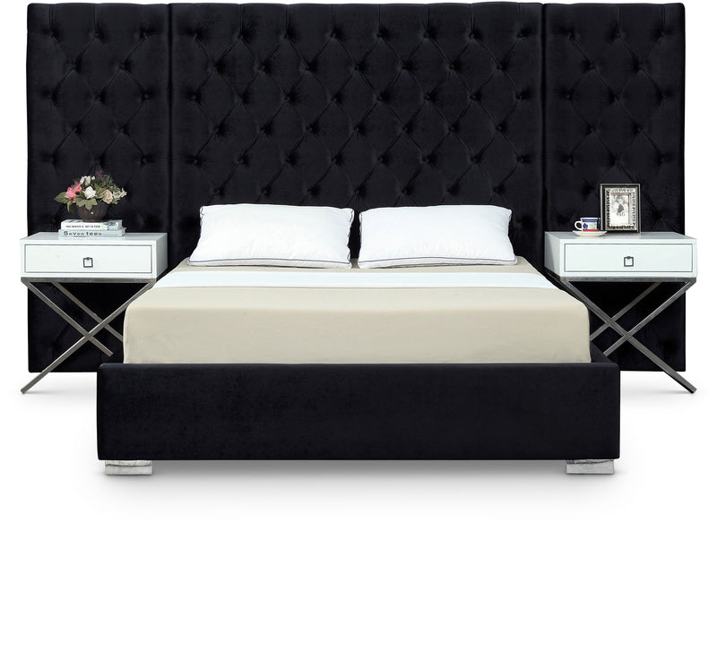 Grande Velvet Bed