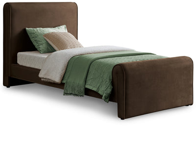 Sloan Velvet Twin Bed