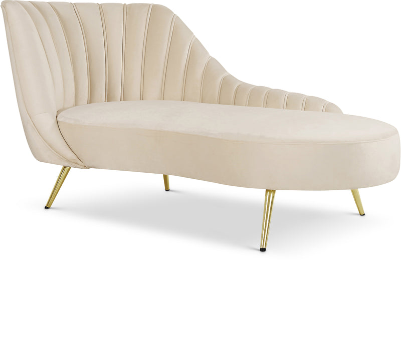 Margo Velvet Chaise Lounge