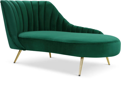 Margo Velvet Chaise Lounge