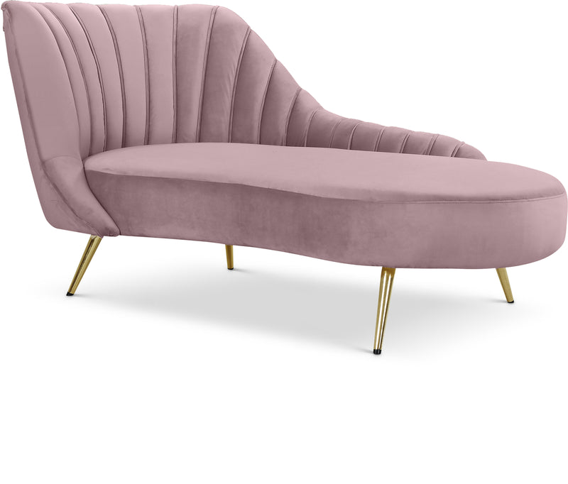 Margo Velvet Chaise Lounge