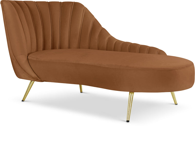 Margo Velvet Chaise Lounge