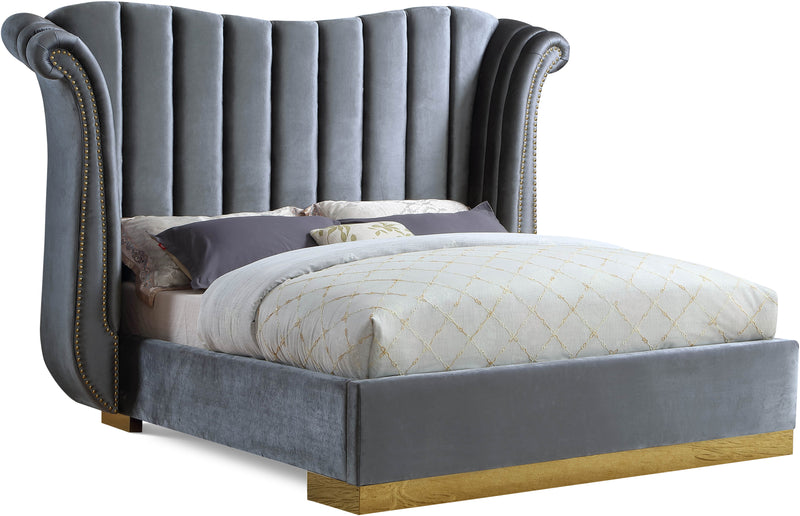 Flora Velvet Bed