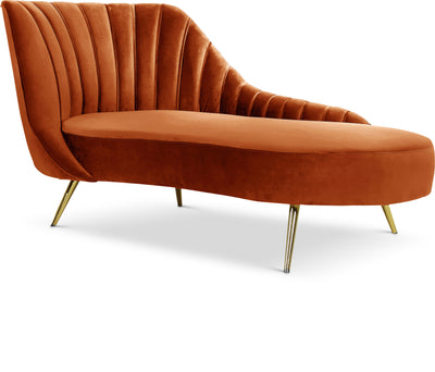 Margo Velvet Chaise Lounge