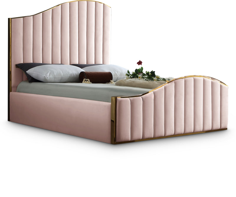 Jolie Velvet Bed