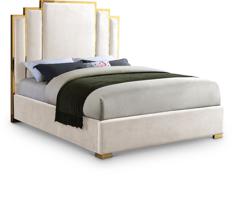 Hugo Velvet Bed