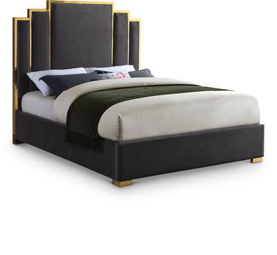 Hugo Velvet Bed