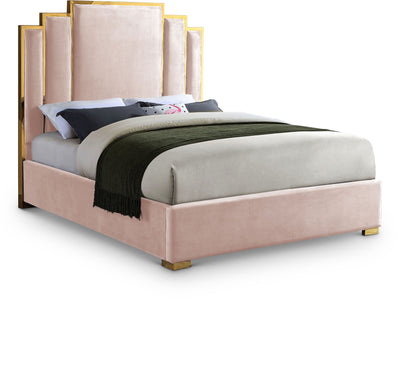 Hugo Velvet Bed