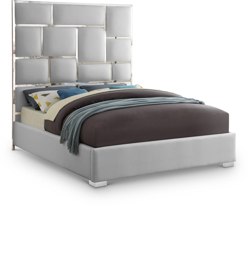 Milan Faux Leather Bed