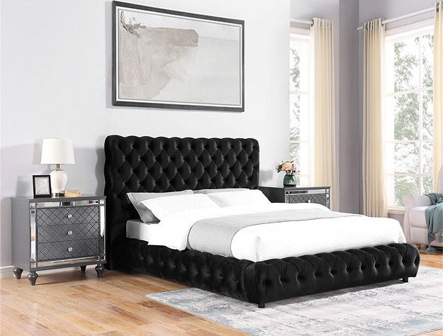 5112BK-ALL FLORY BED BLACK