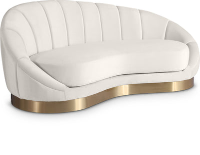 Shelly Velvet Chaise