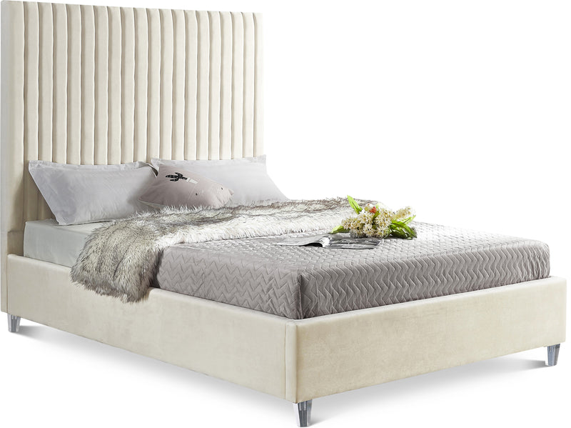 Candace Velvet Bed