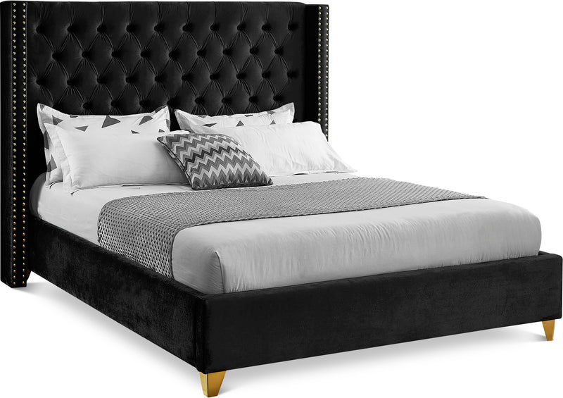 Barolo Velvet Bed