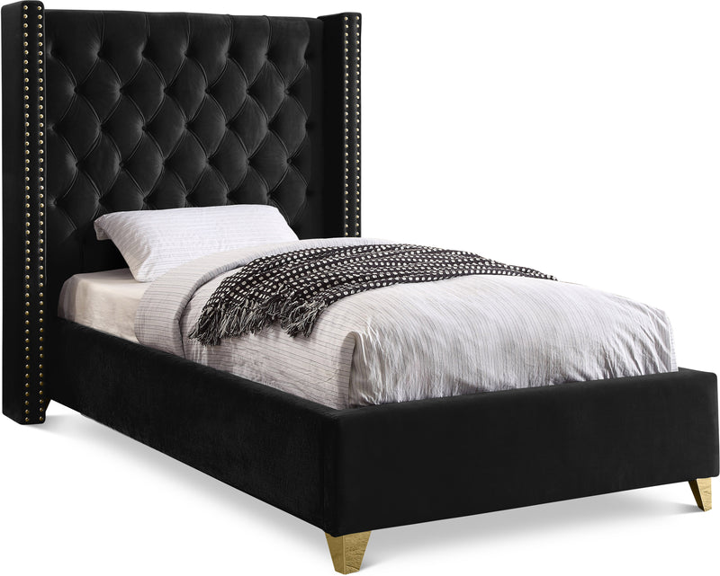 Barolo Velvet Bed