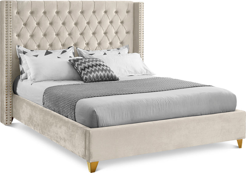 Barolo Velvet Bed