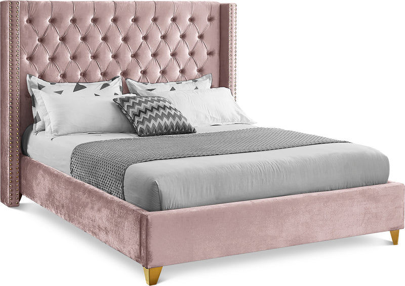 Barolo Velvet Bed